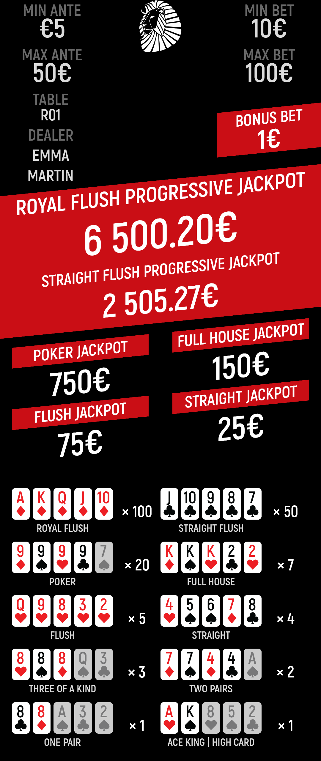 Jackpot-Poker Slide #1